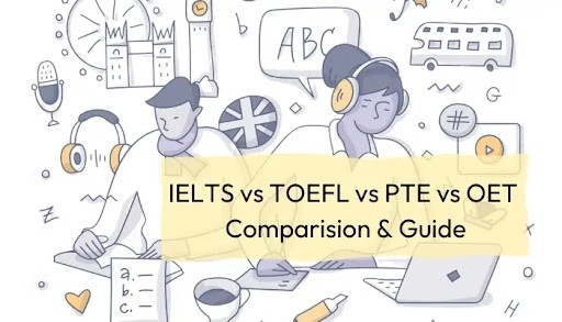 Ielts Vs Toefl Vs Pte Vs Oet Comparision Guide Aecc Global Ielts Vs Toefl Vs Pte Vs Oet Comparision Guide Aecc Global